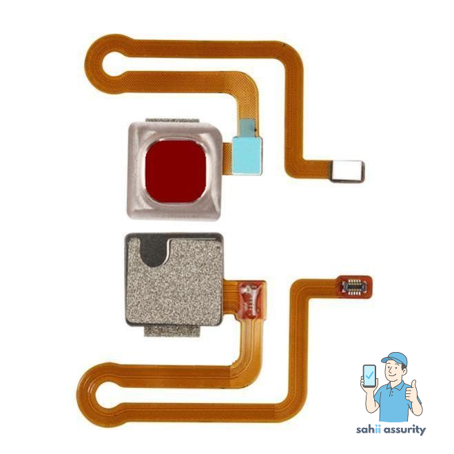 Fingerprint Sensor with Flex Cable for Vivo Y95 Red